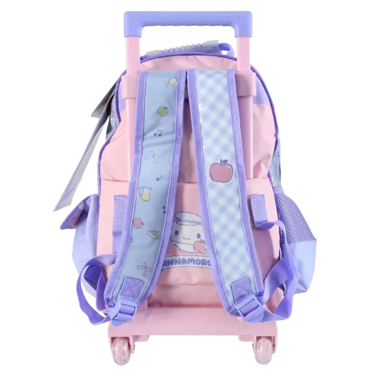 Mochila Escolar Cresko 2026 Cinnamoroll 16" con Carro Art.SR2604